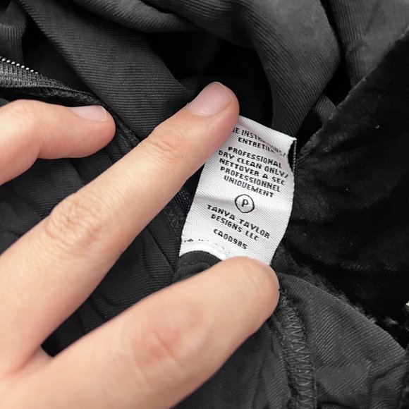 NWT Tanya Taylor Velvet One-Shoulder Anka Top Size 2 - Picture 9 of 11